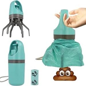 Dog Pooper Scooper, Portable No Touch Poop Scooper